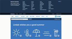 Desktop Screenshot of lindab.com